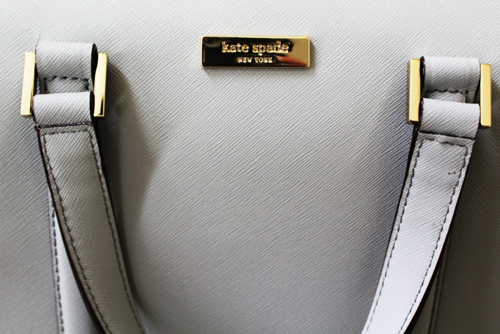 My New Kate Spade Purse Obsession: Ice Gray