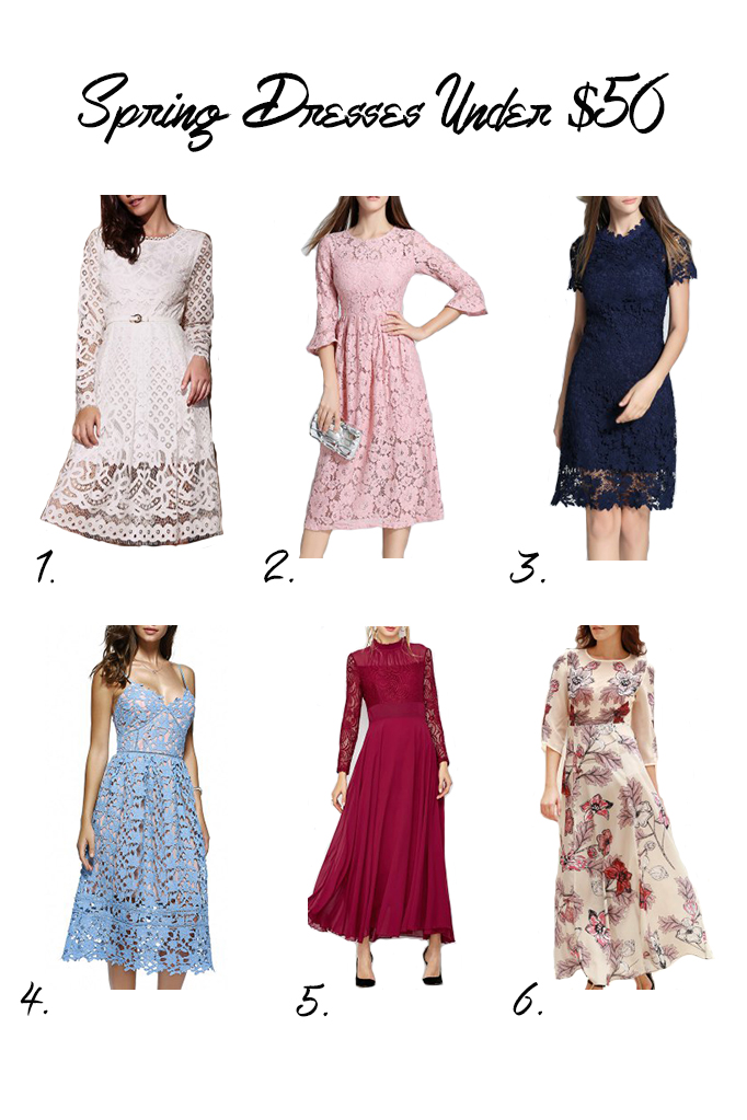 Spring Dresses Under $50