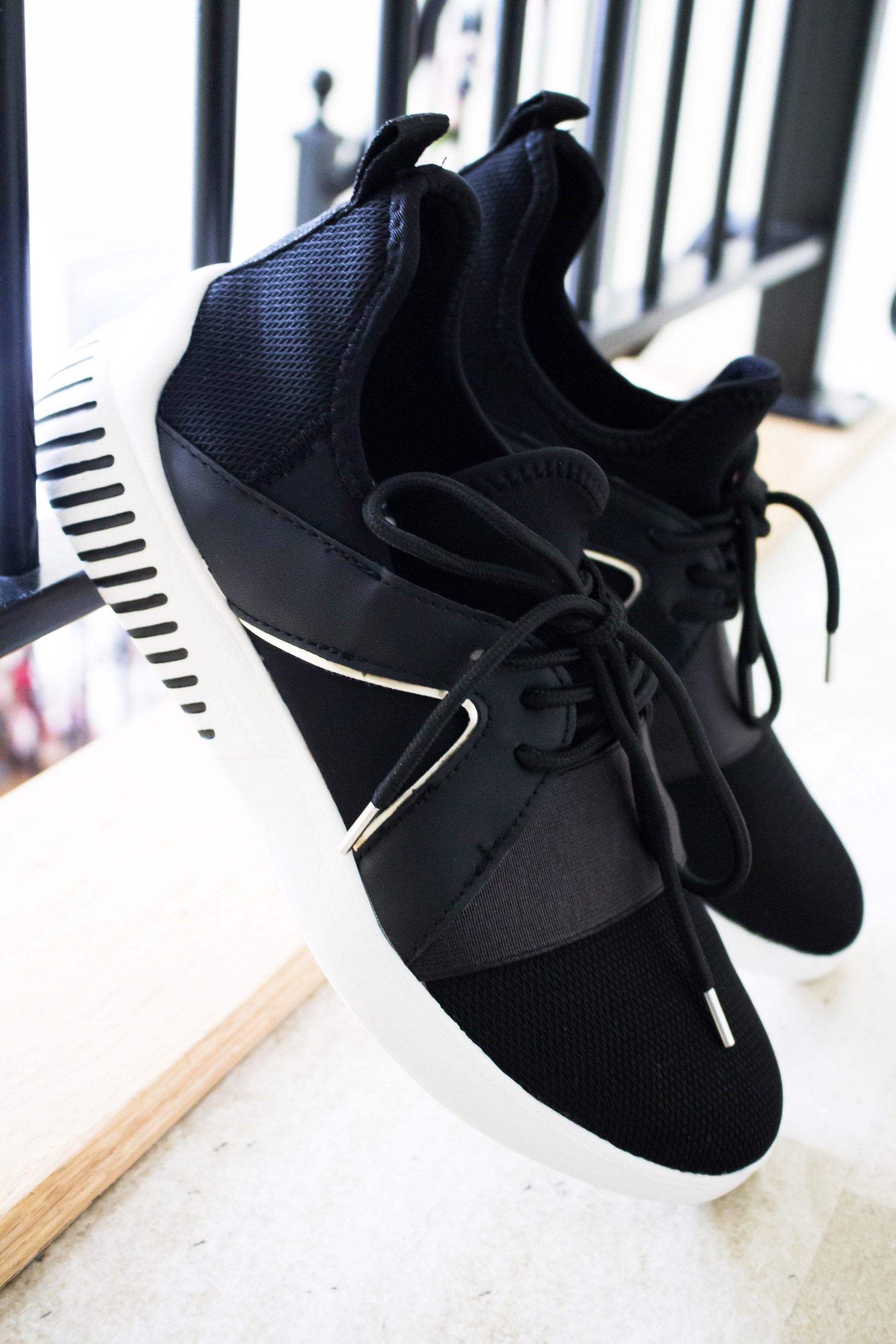 Designer for Less: Black Sneakers by DV for Target