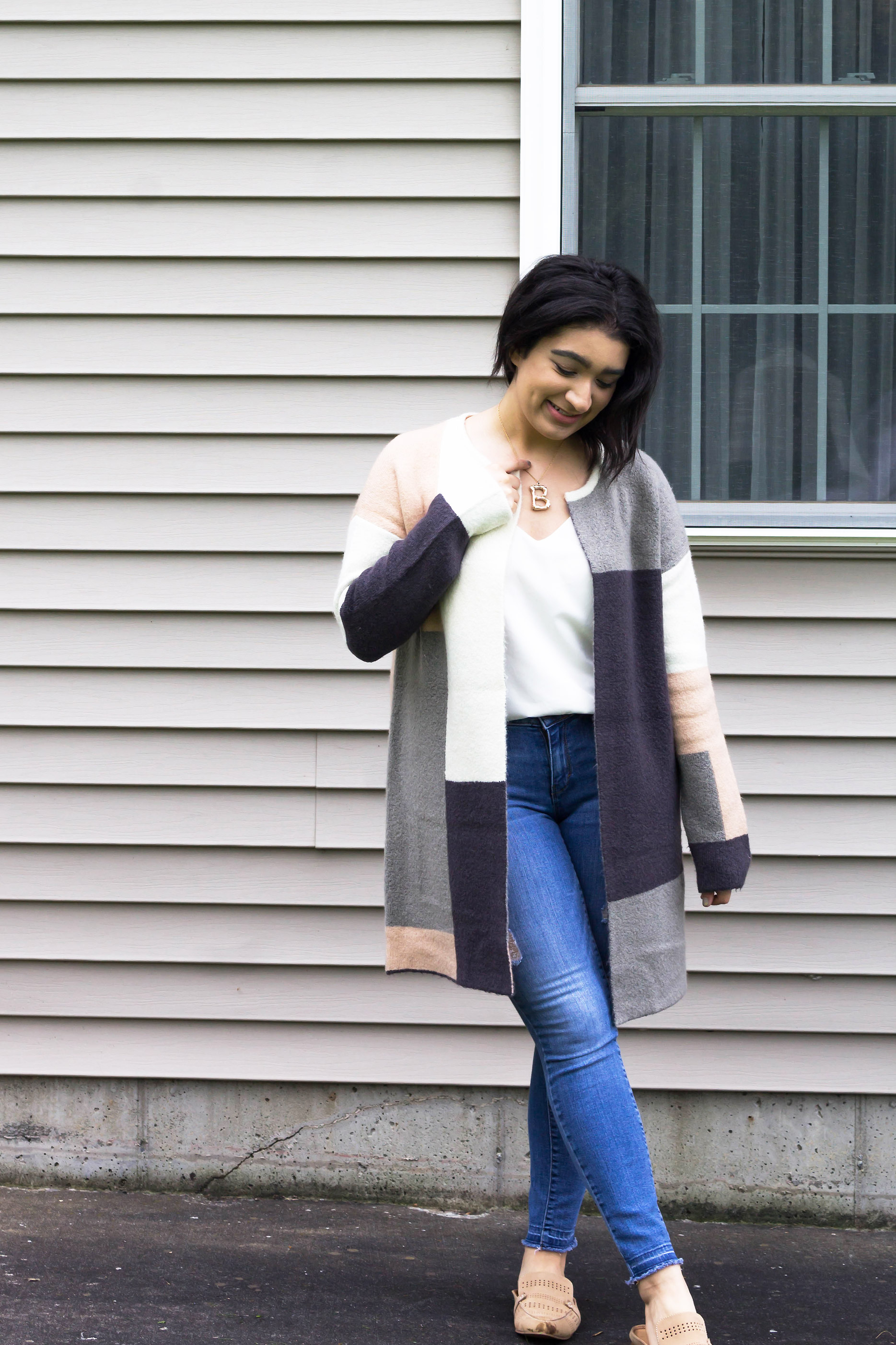 Color Block Sweaters for Fall