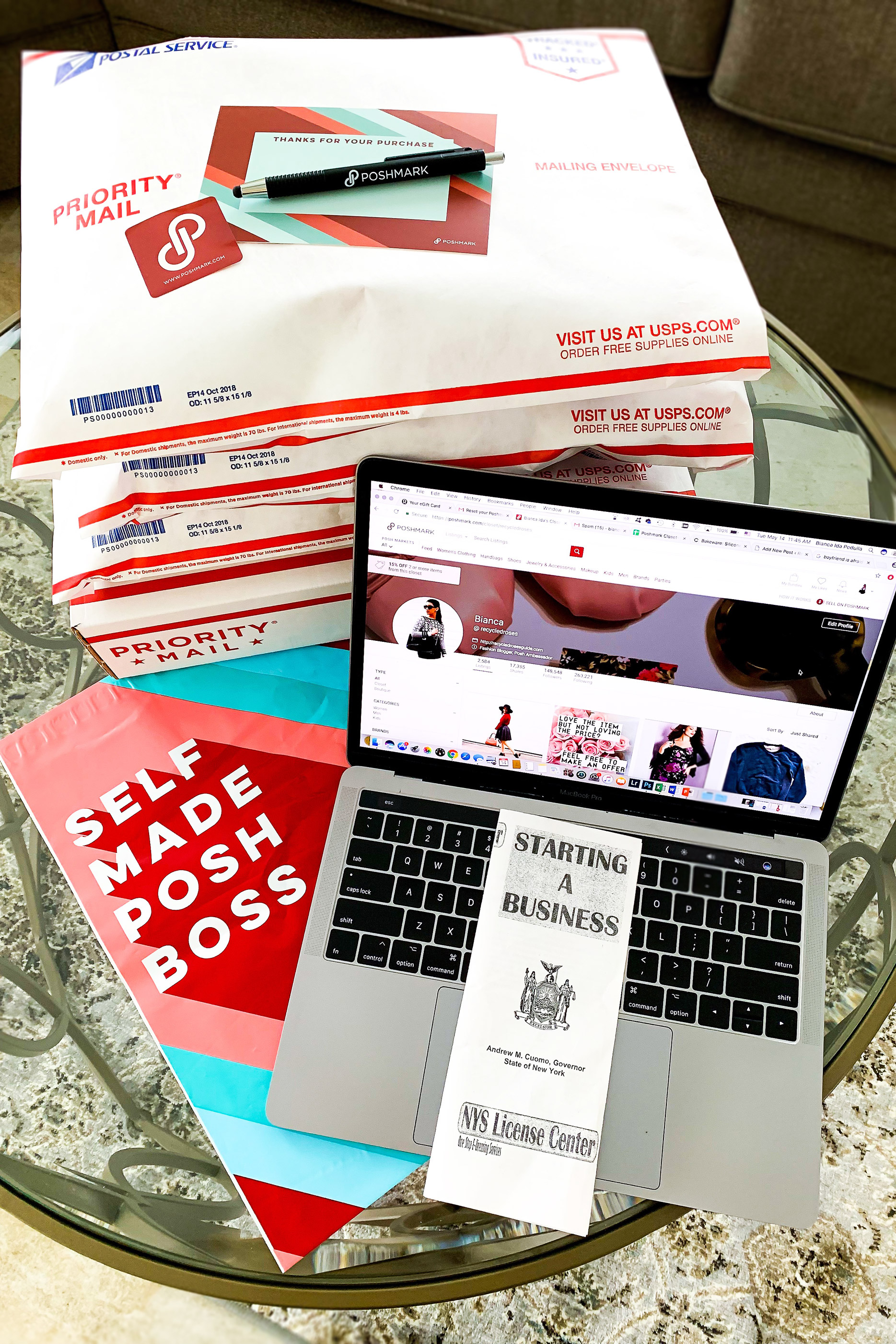 Poshmark as a Business: Getting Started- Should I Register as a Business?