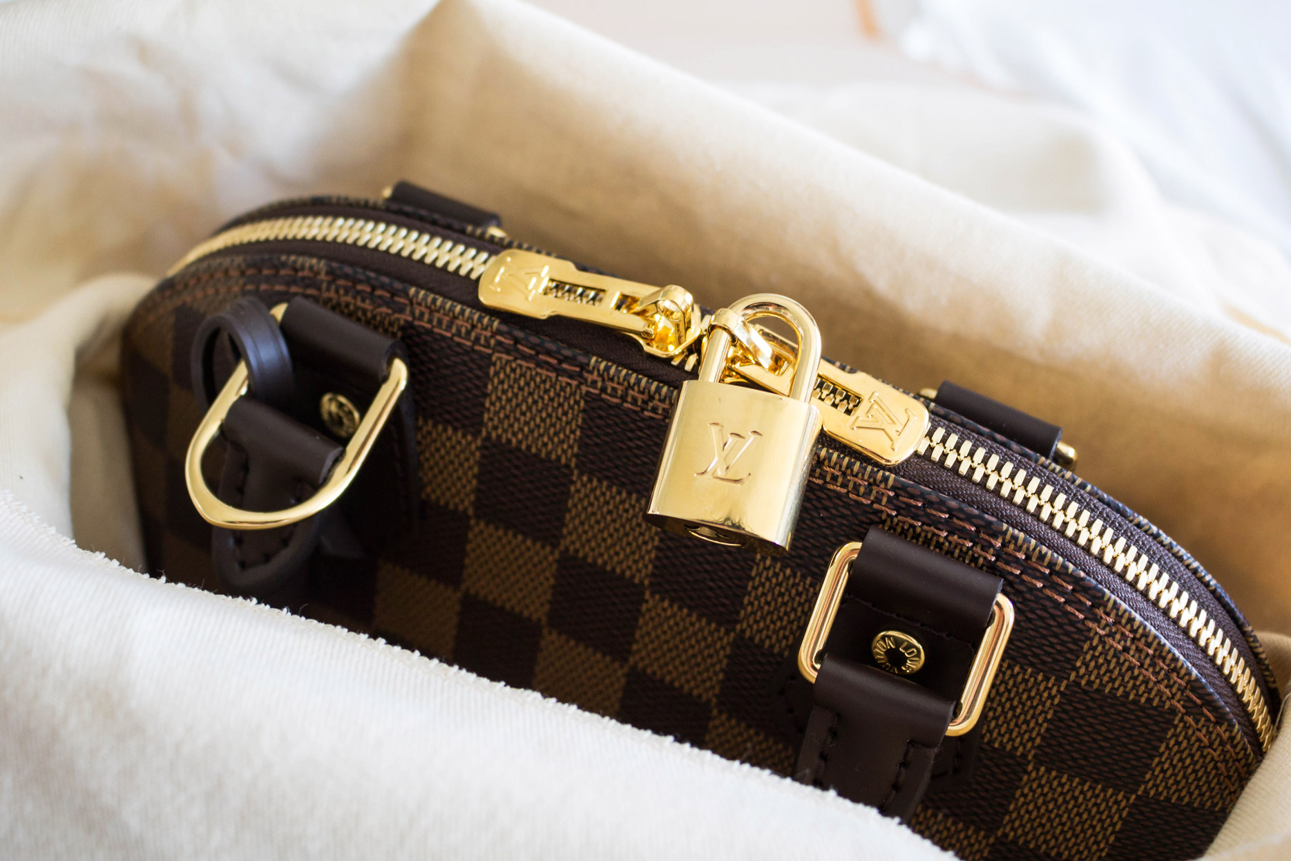 Unveiling My Louis Vuitton Alma BB and Tips on Buying/Sourcing Luxury Goods | Recycled Roses
