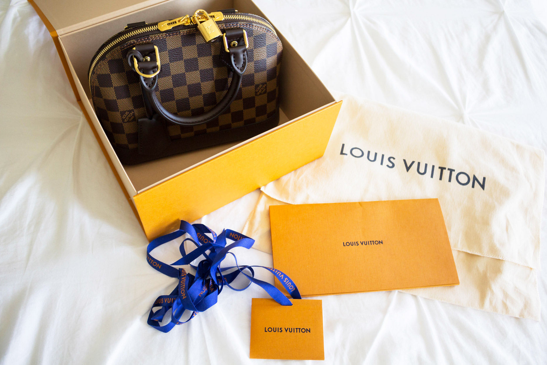 Unveiling My Louis Vuitton Alma BB and Tips on Buying/Sourcing Luxury Goods | Recycled Roses