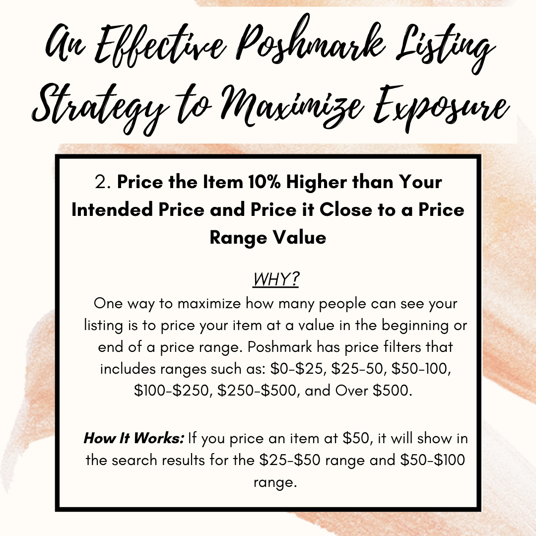 My Poshmark Strategy for Maximizing Listing Exposure