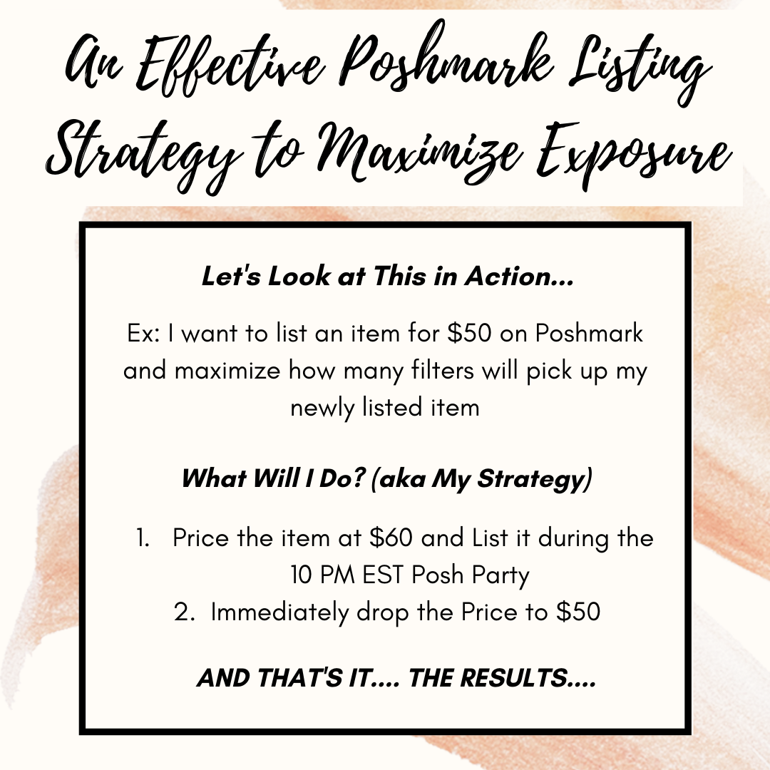 My Poshmark Strategy for Maximizing Listing Exposure