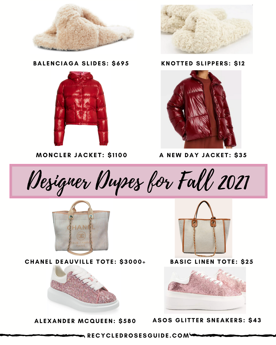 Designer Bag Dupes For The Ultimate Cool Girl Look This Winter 2022