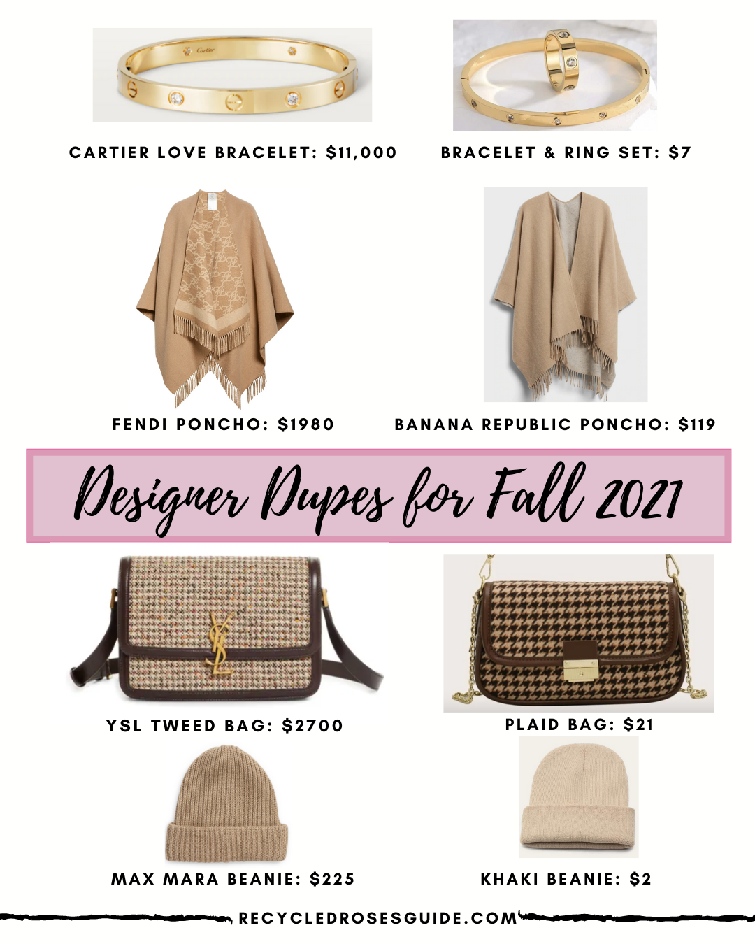 Best designer bag dupes available to buy online