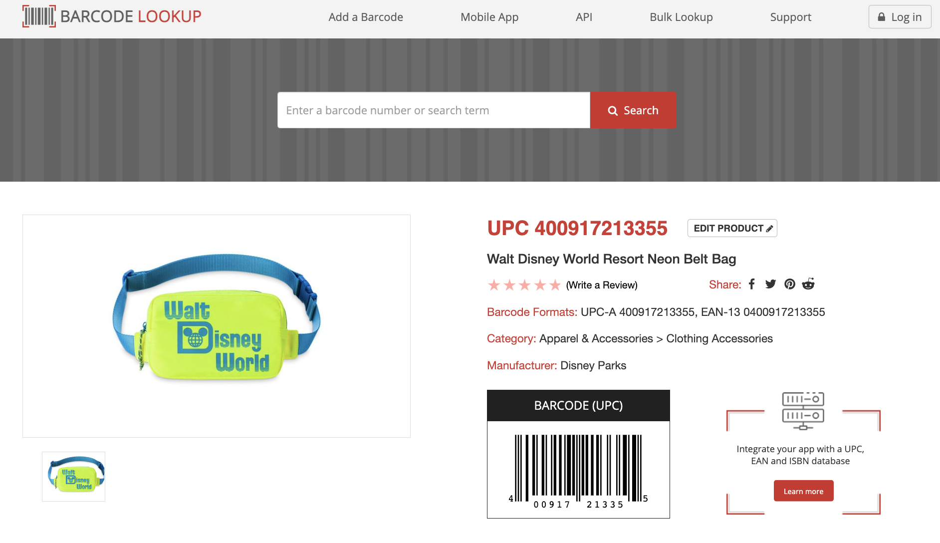 How to Find Disney Item Names and Stock Photos