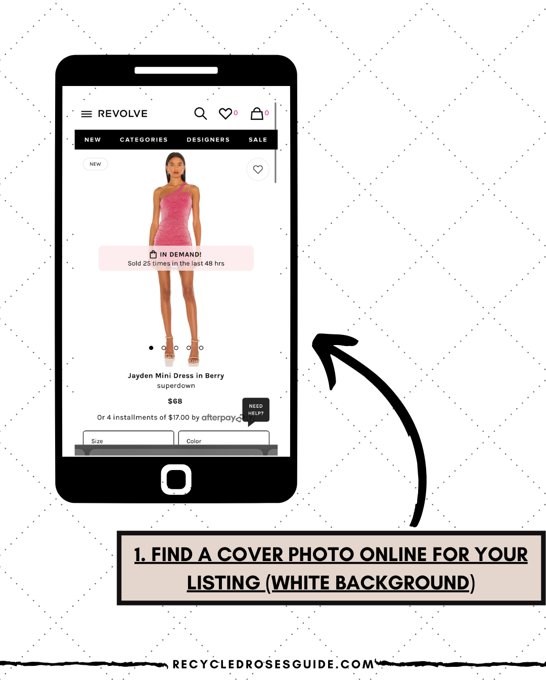 Reselling Hack: The Easiest Way to Crop Cover Photos Using Instagram