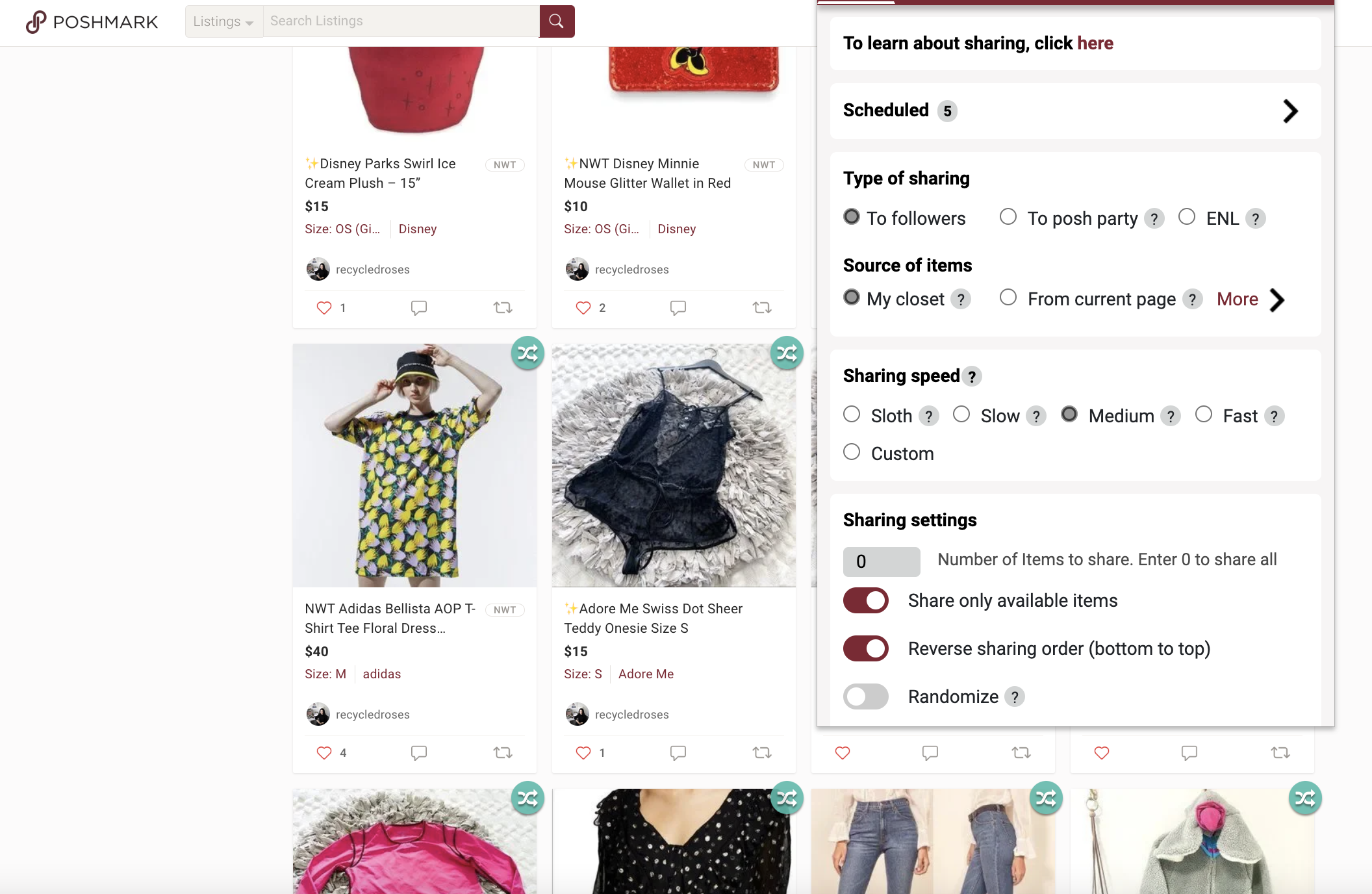 Are You Sharing Enough on Poshmark? (& How to Set-Up PosherVa Sharing)